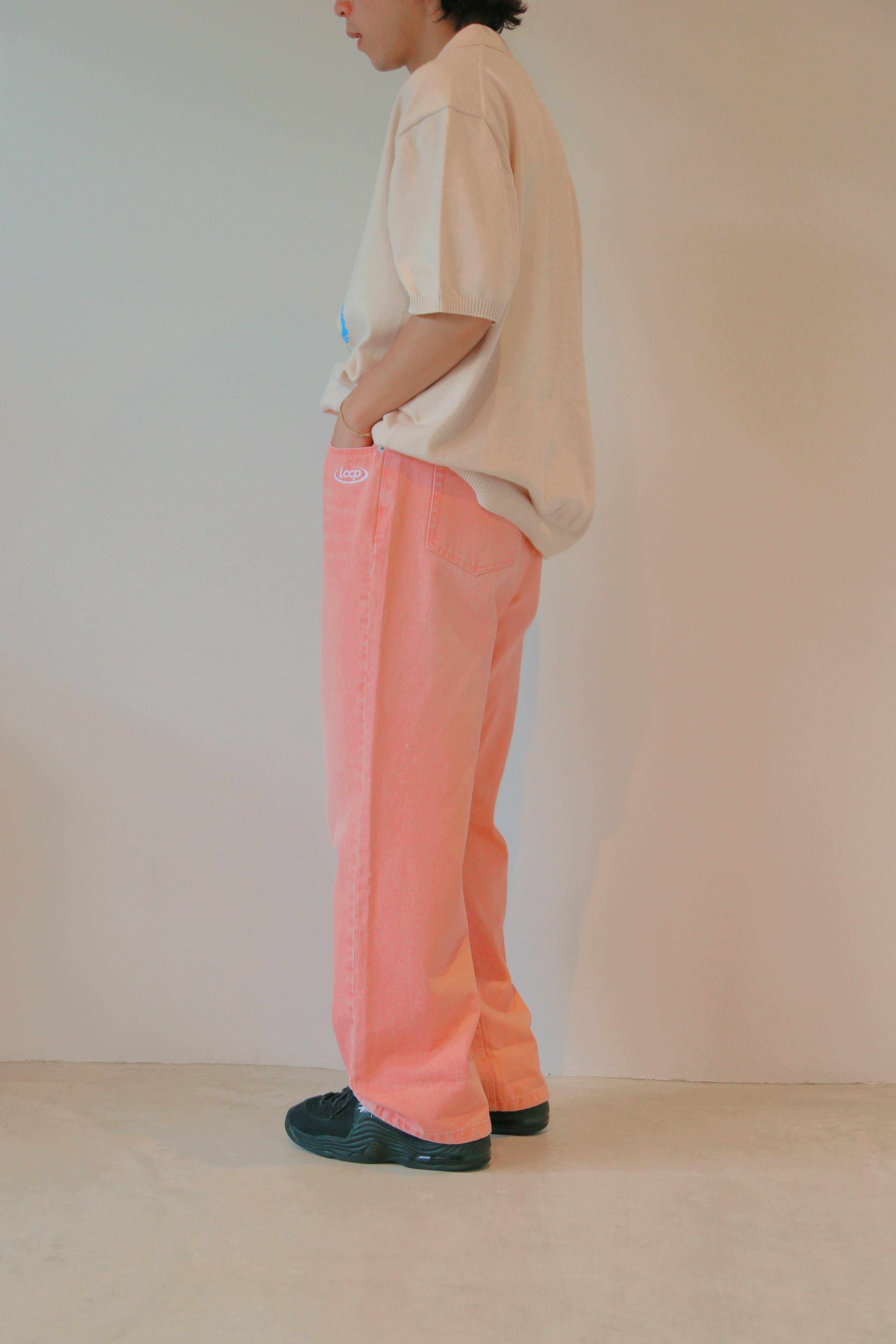 color denim pants – Loop