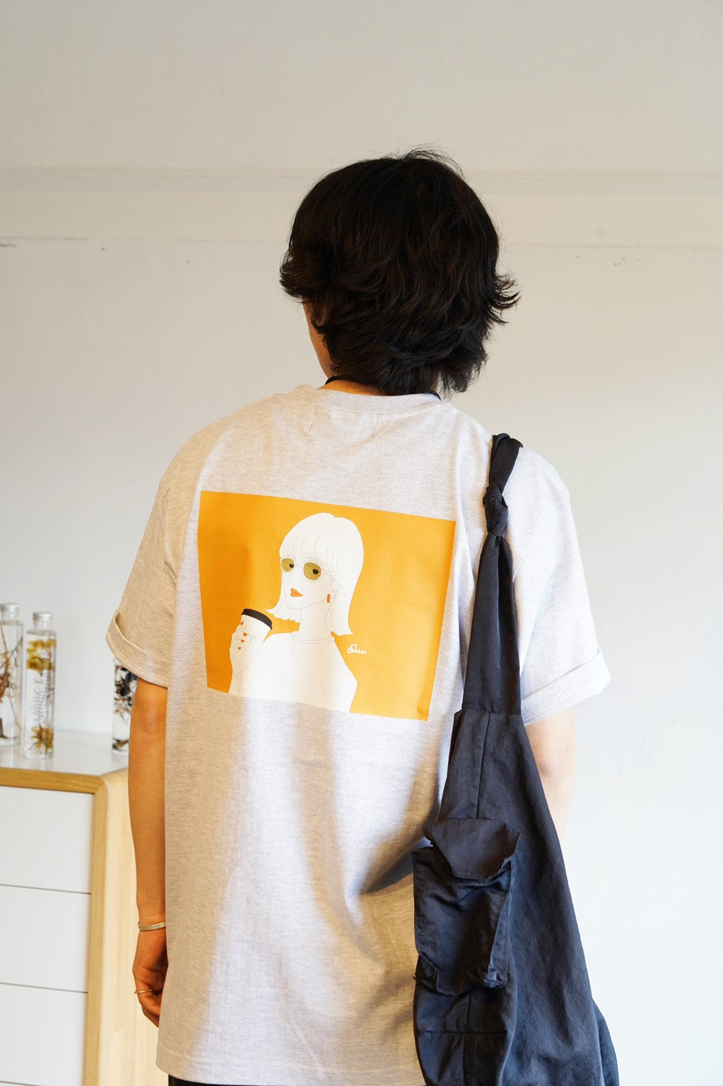 coffee drip t-shirt『胸ポケット付き』