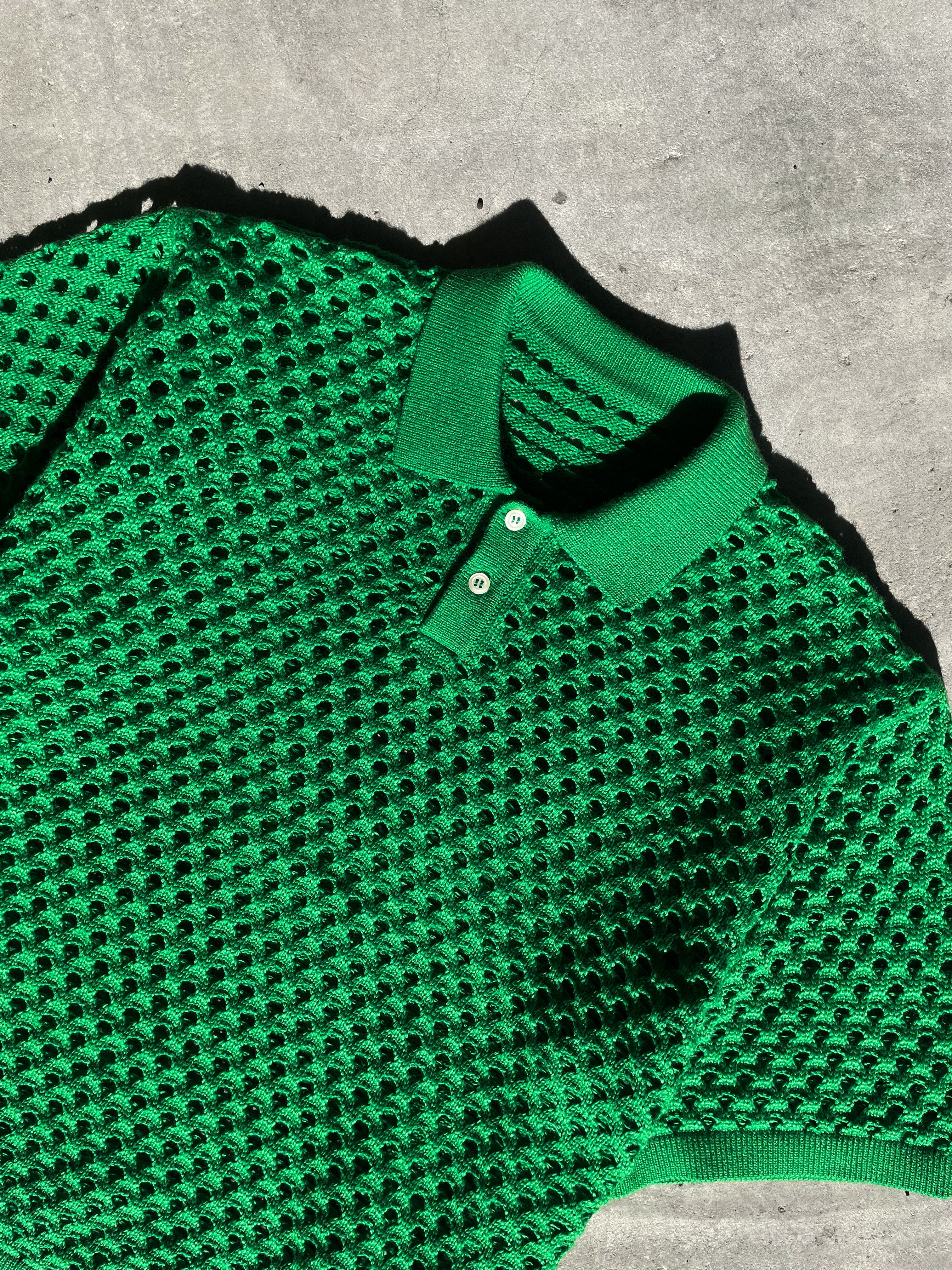 big mesh polo