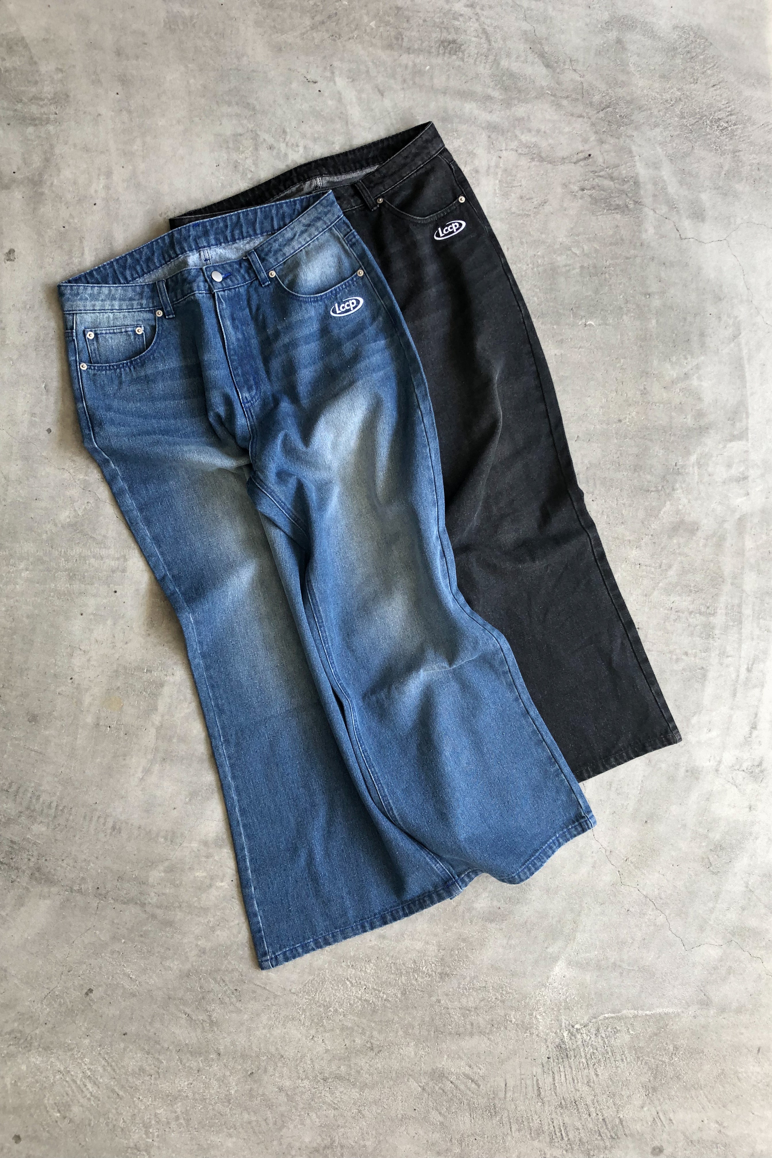 予約販売】flare denim pants – Loop