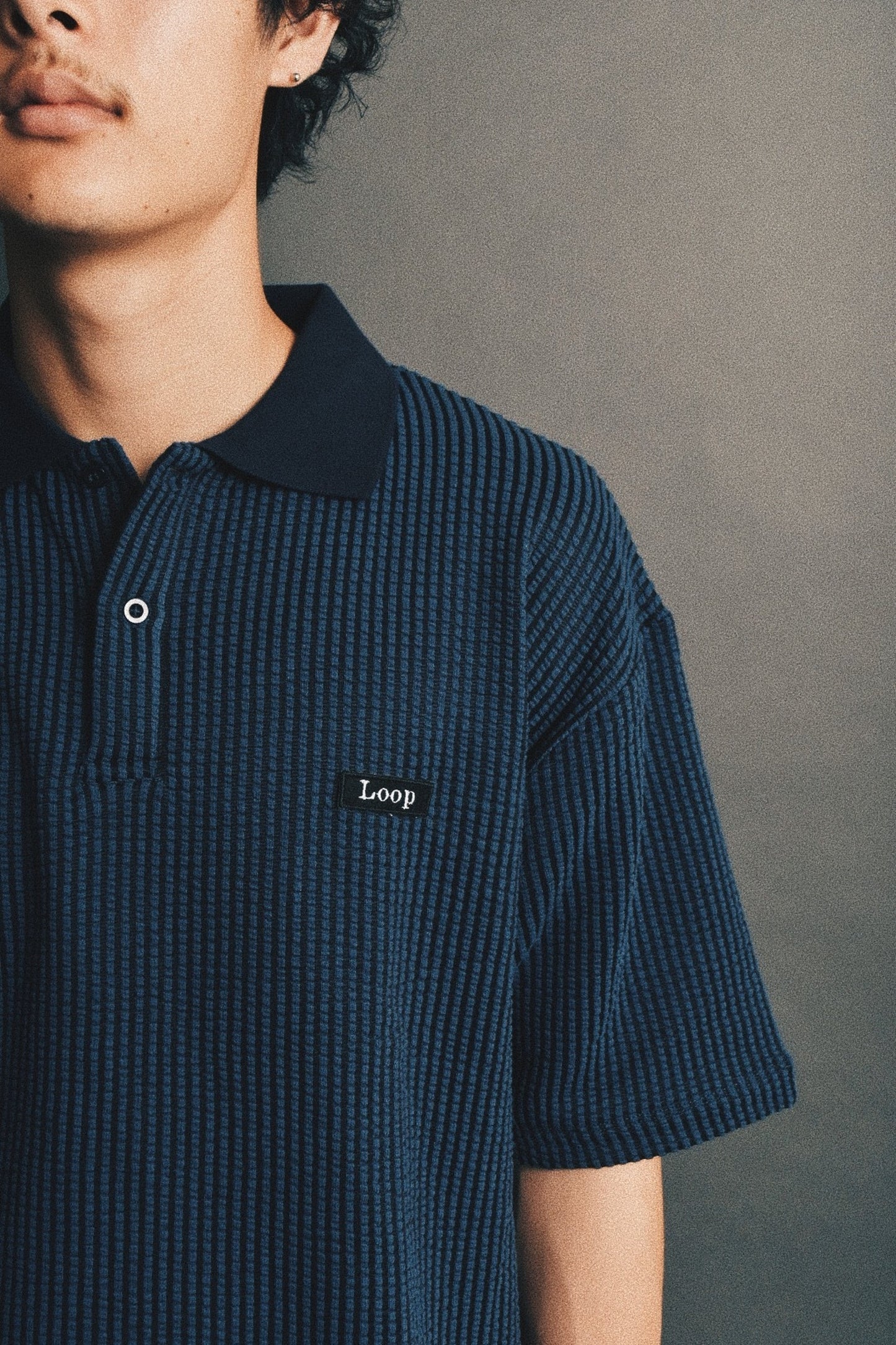 LOOP BOXLOGO POLO SHIRT