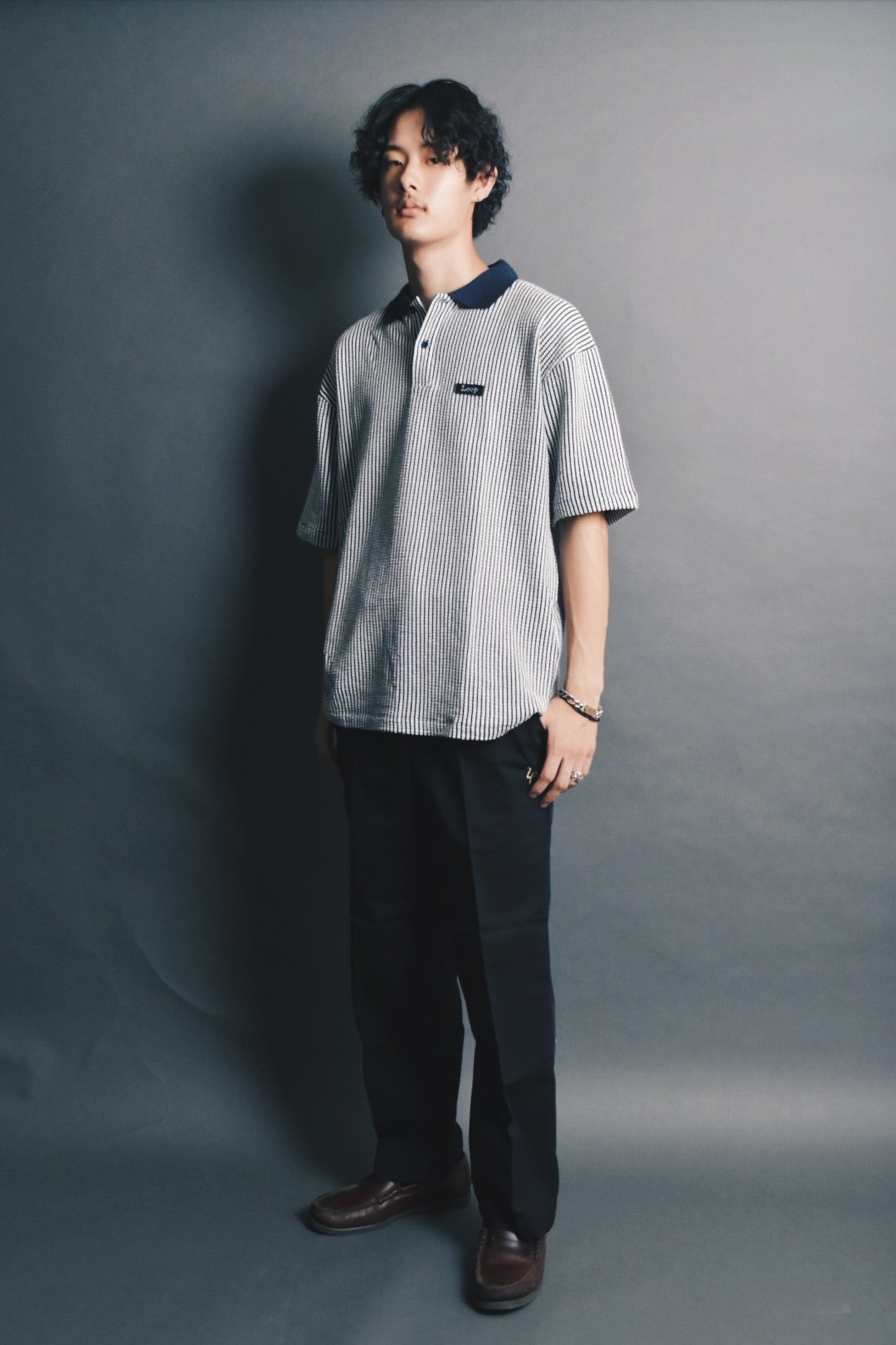 LOOP BOXLOGO POLO SHIRT