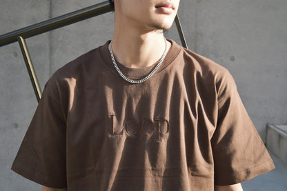 Loop embroidery T-shirt