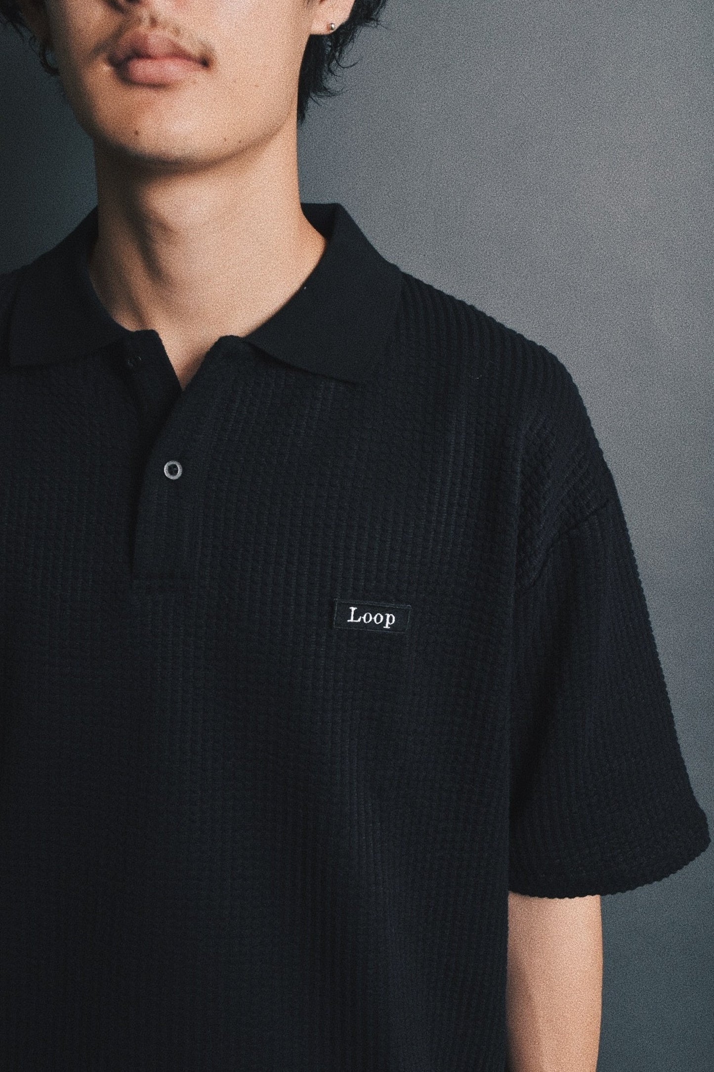 LOOP BOXLOGO POLO SHIRT