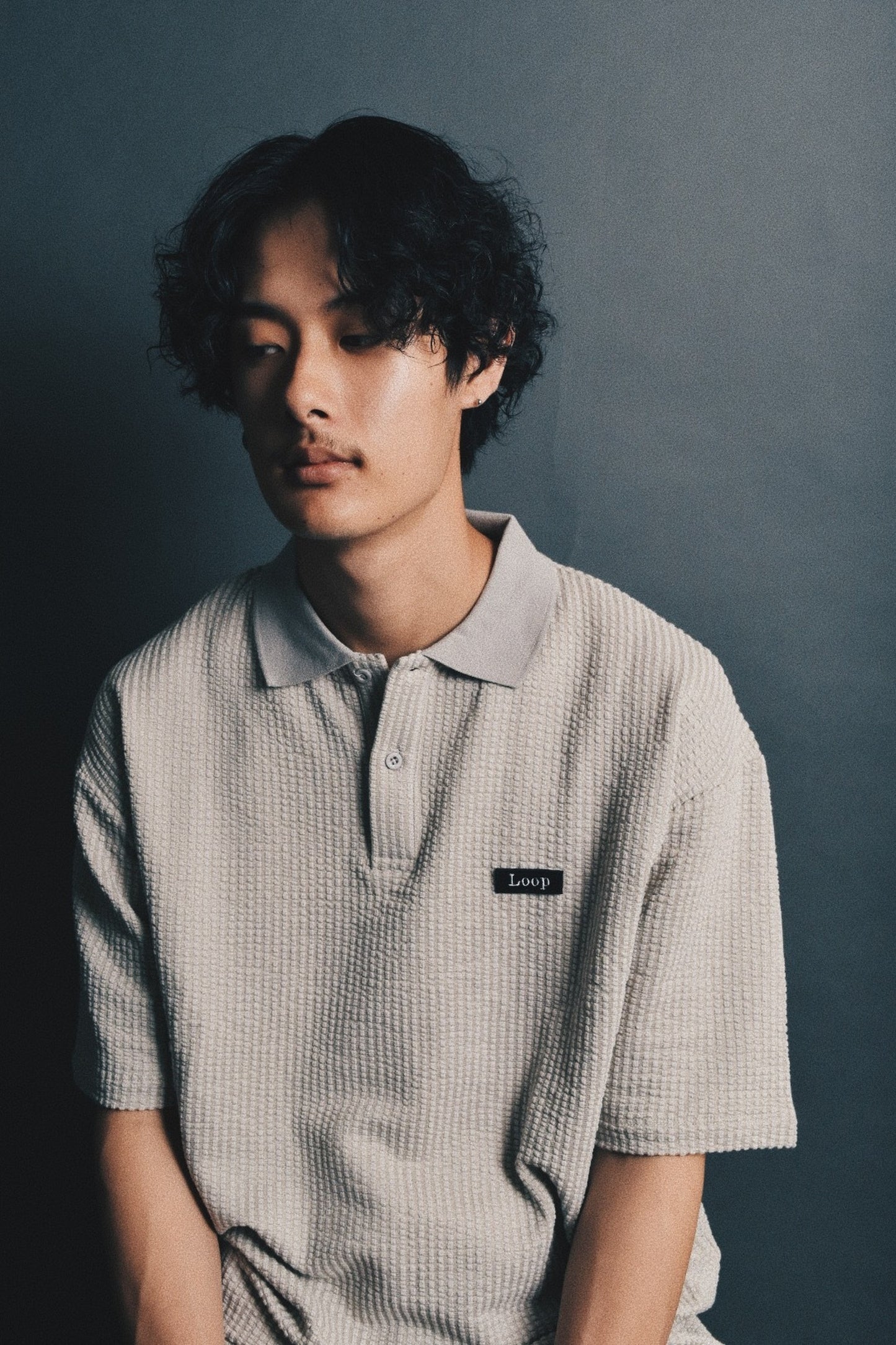 LOOP BOXLOGO POLO SHIRT