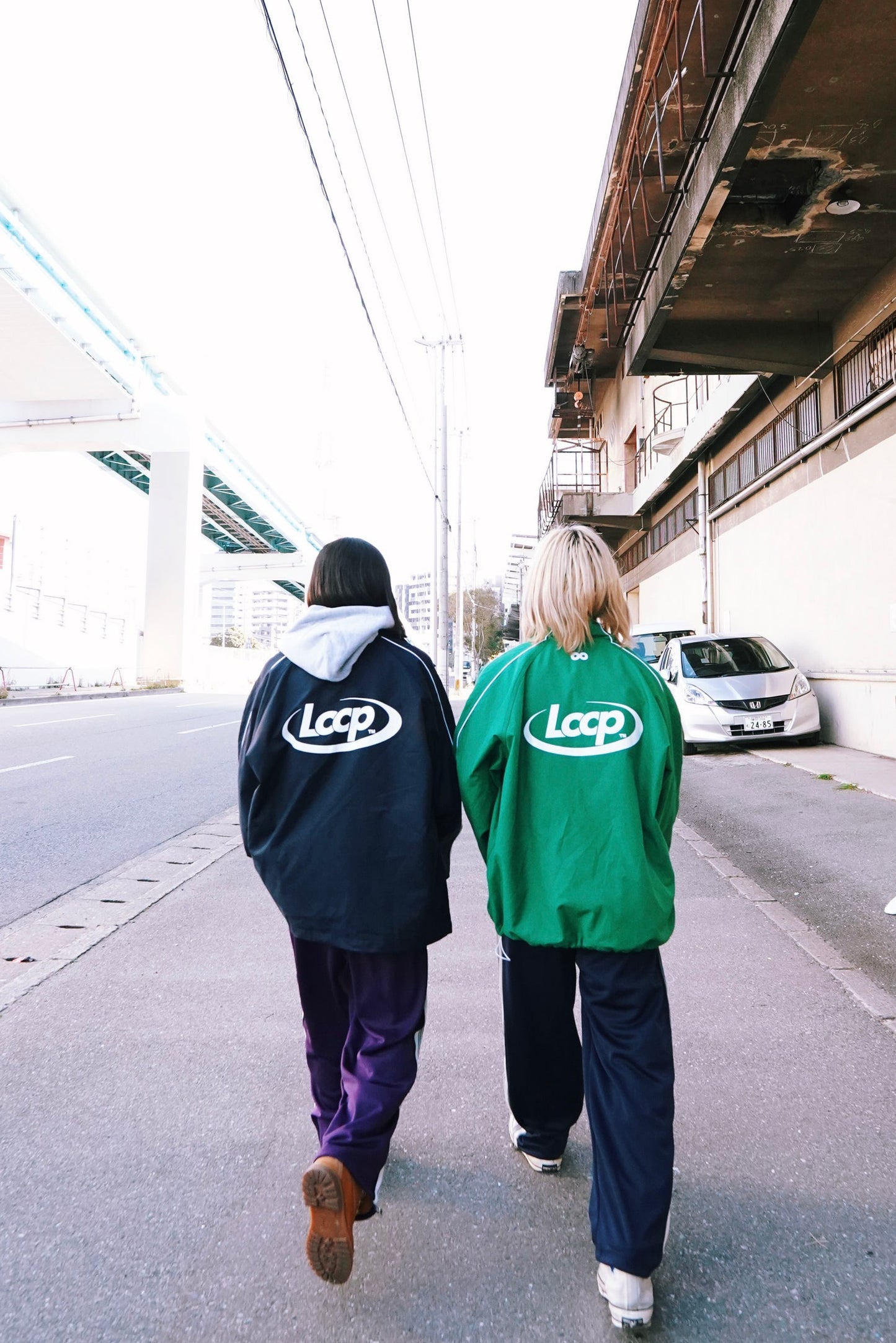 LP NYLON TRACK JACKET