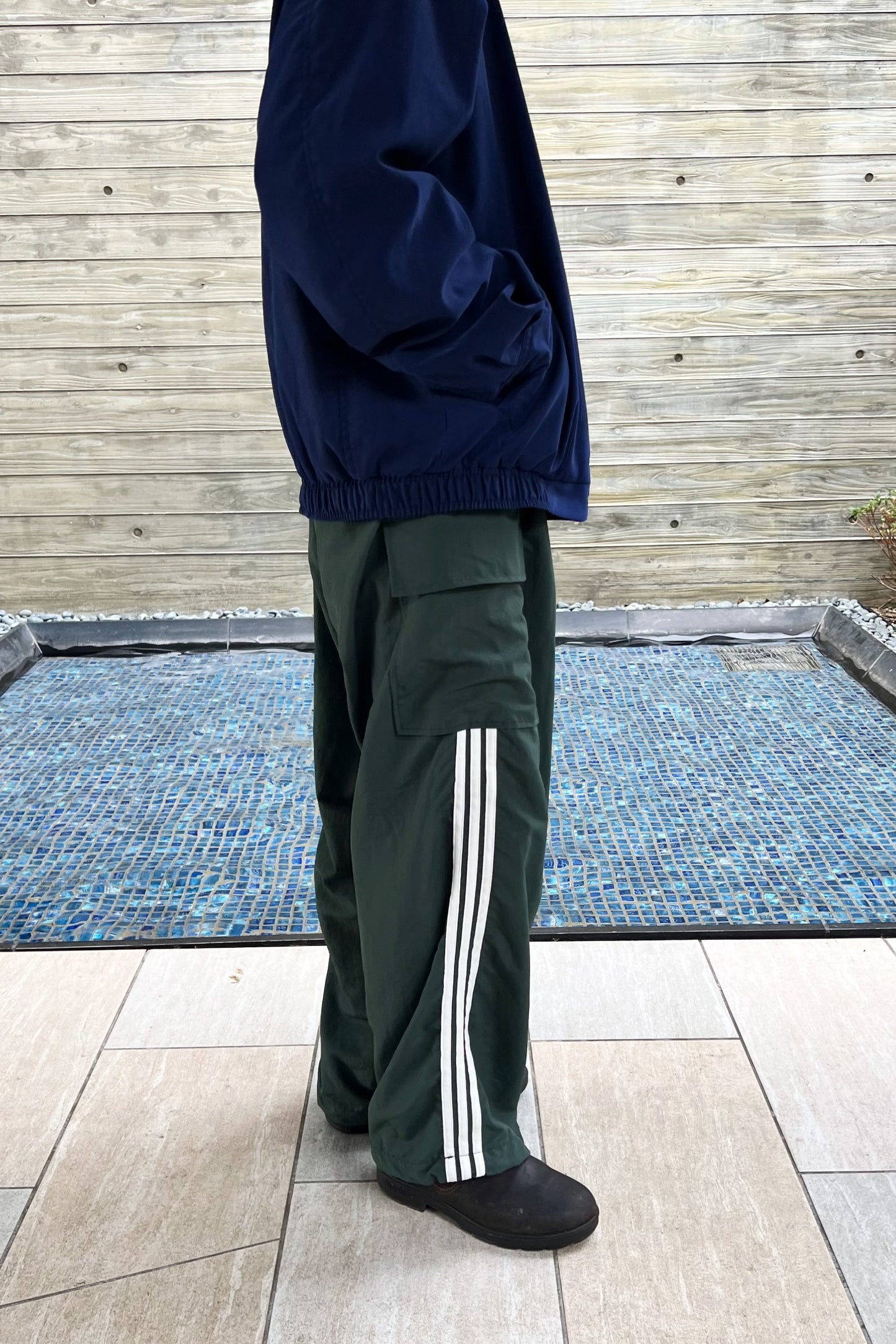 NYLON SNOW CARGO PANTS