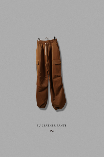 PU LEATHER PANTS