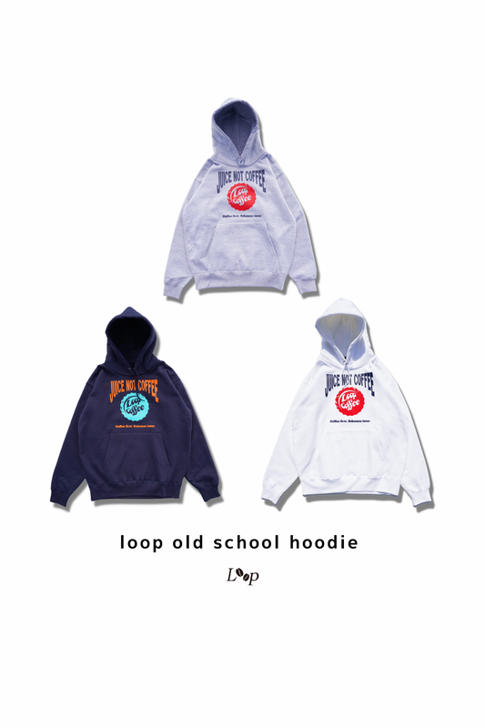 loop old school hoodie