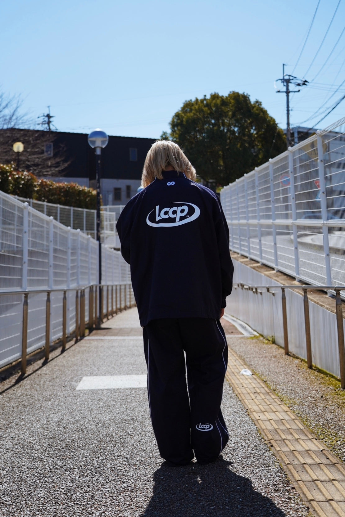 LP NYLON TRACK PANTS