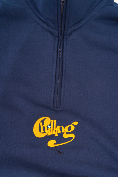 【再販売】 city girl half-zip shirt