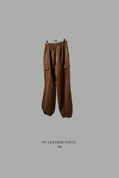 PU LEATHER PANTS