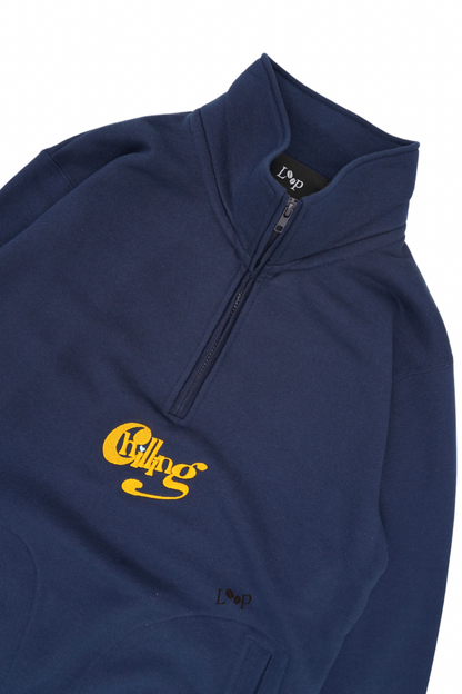 【再販売】 city girl half-zip shirt